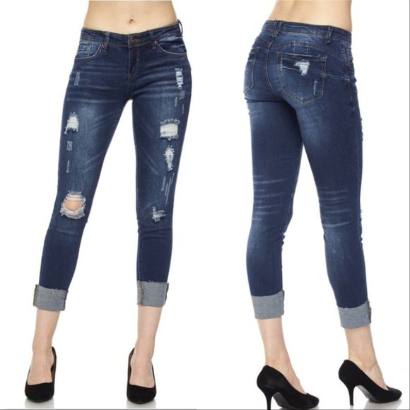 Distressed Jeans - Picture 1 of 2